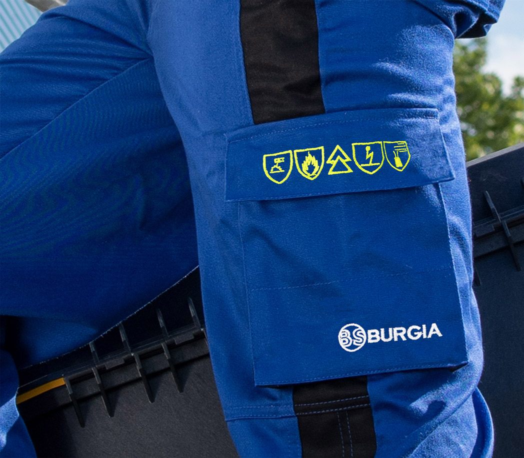 5230 kornblau/schwarz